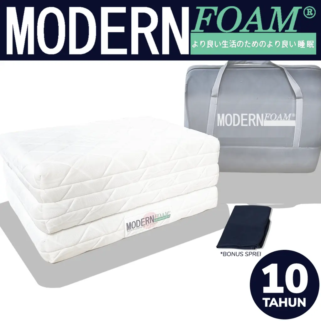 Kasur Busa Kasur Lipat Trifold Modern Foam.webp