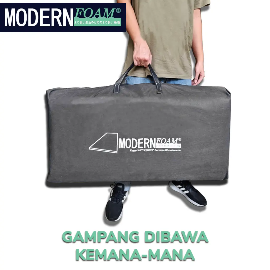 Kasur Lipat Kasur Busa Trifold Modern Foam Bonus Tas.webp