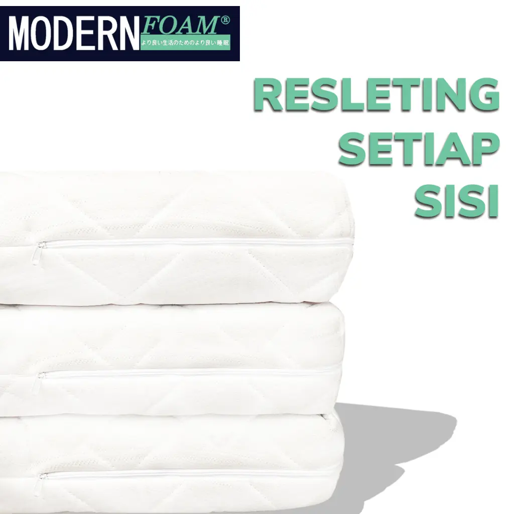 Kasur Busa Kasur Lipat Trifold Modern Foam Resleting.webp