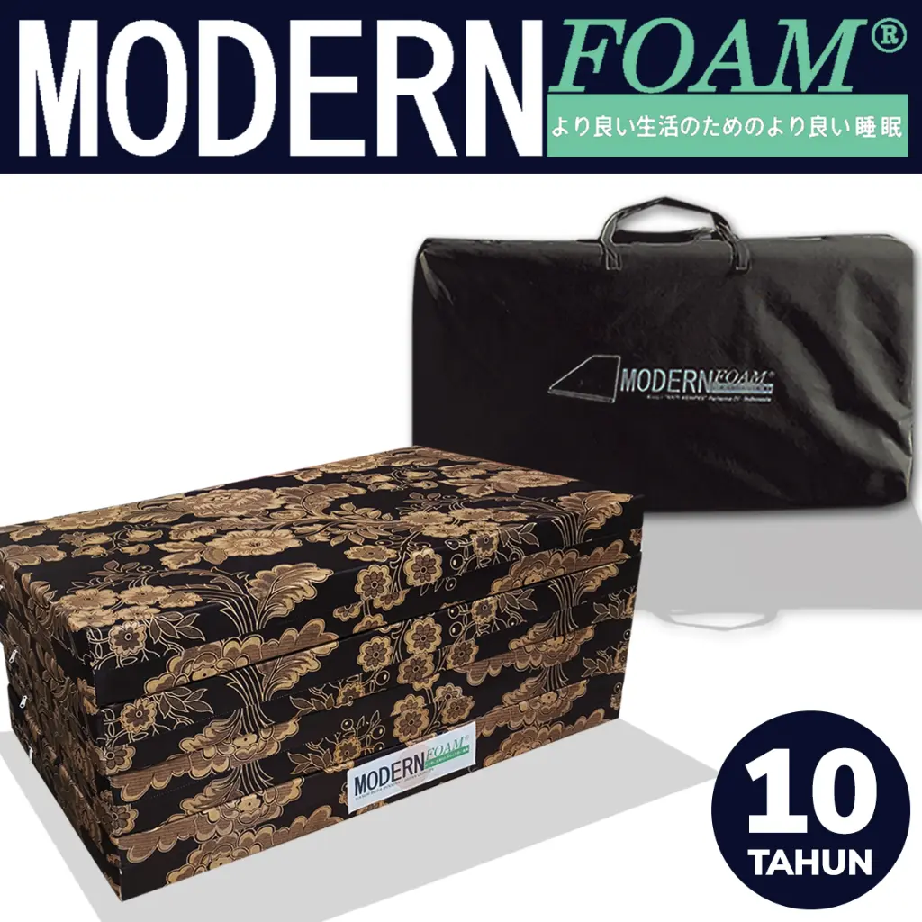 Kasur Lipat Lantai Modern Foam.webp
