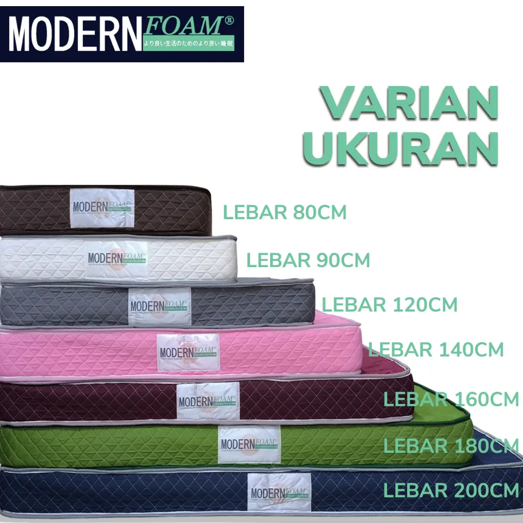 Kasur Busa Matras Lantai Modern Foam Varian Ukuran.webp