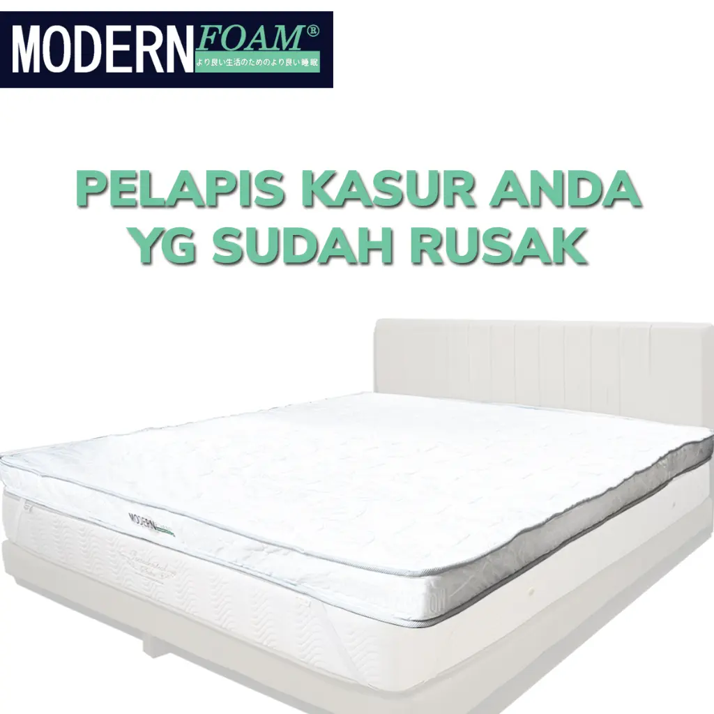 Matras Topper Pelapis Kasur Springbed Modern Foam Pelapis.webp