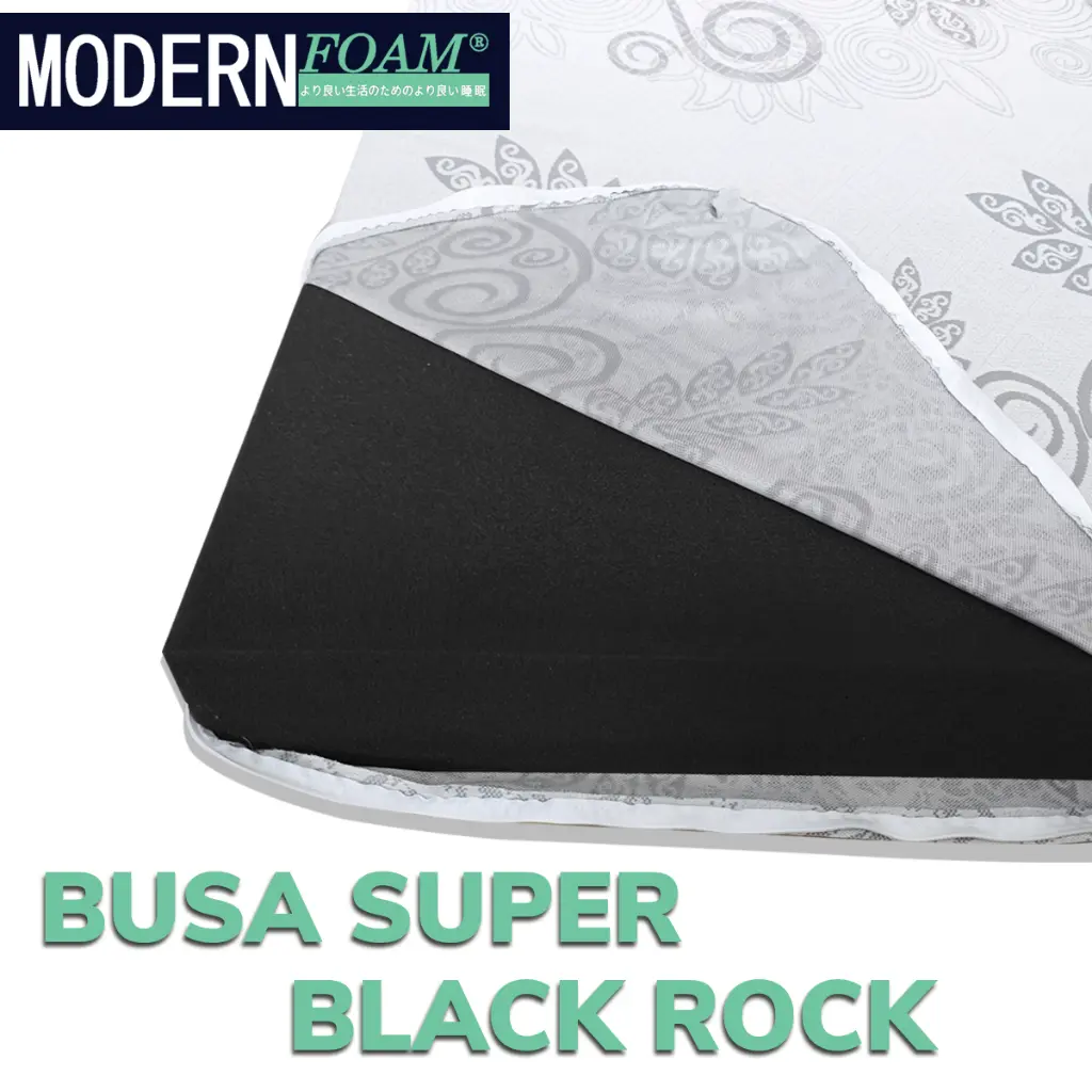 Modern Foam Kasur Busa Matras Kasur Modern Type Busa Black Rock.webp