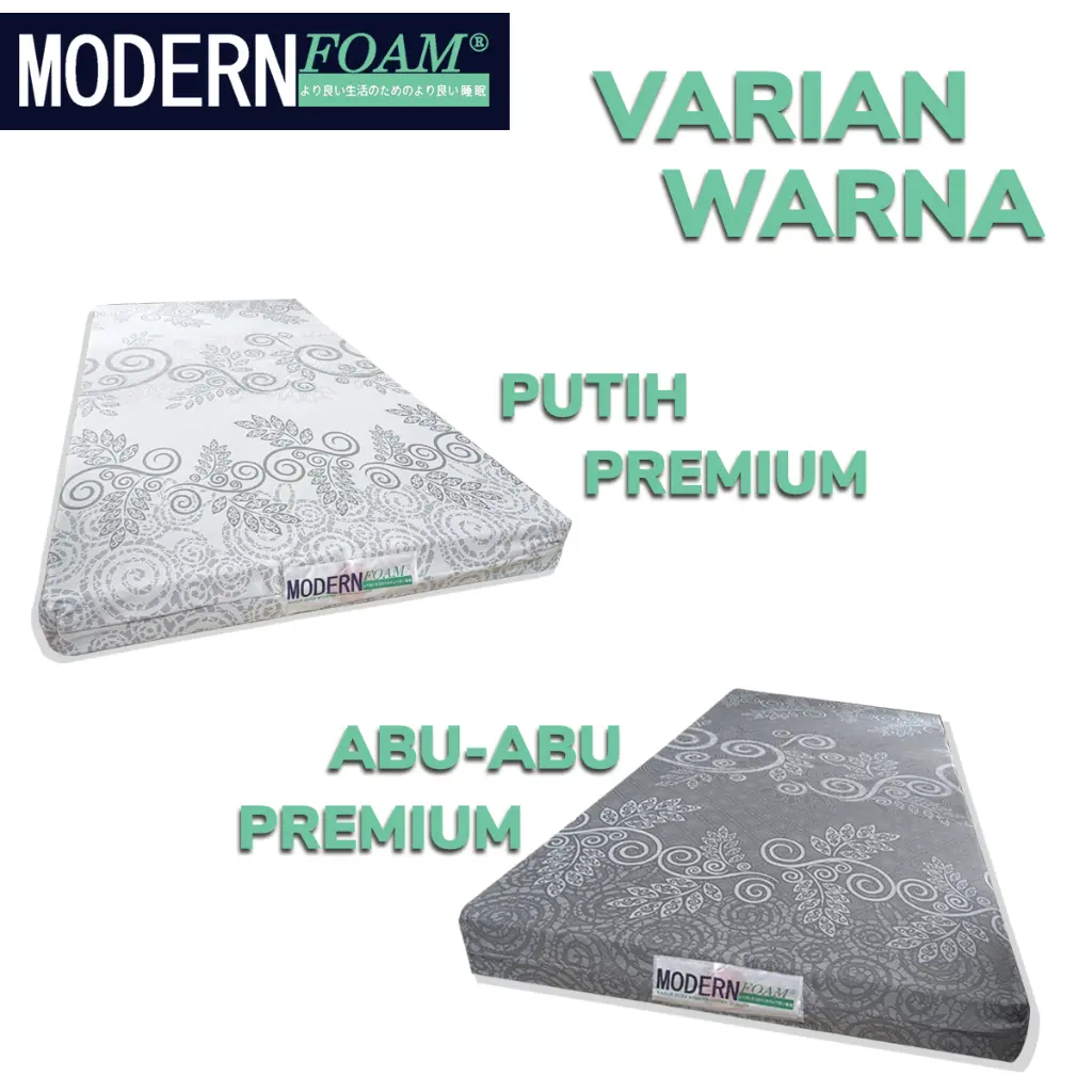 Modern Foam Kasur Busa Matras Kasur Modern Type Varian Warna.webp