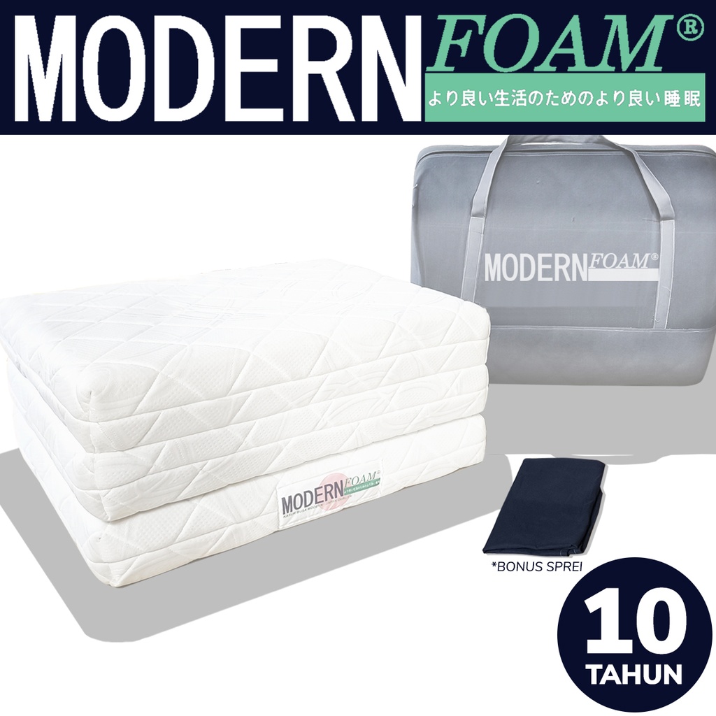 Modern Foam - Kasur Lipat Trifold Premium